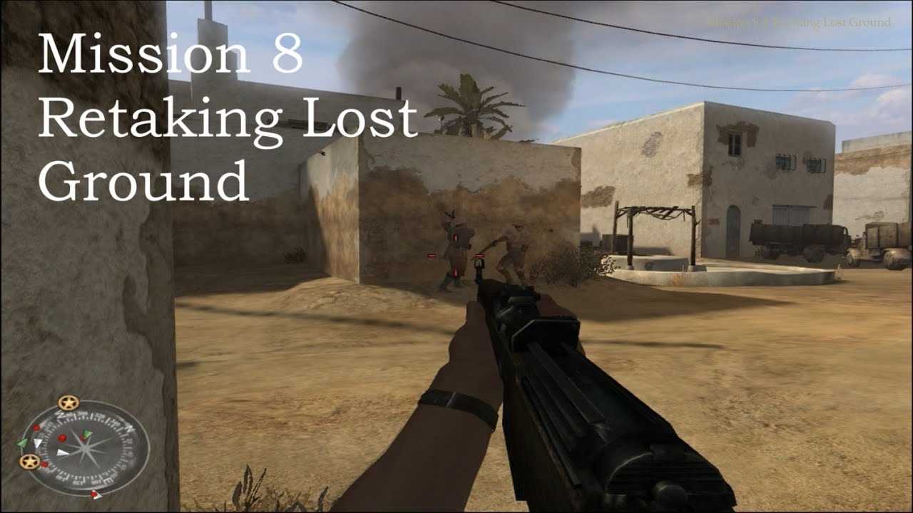Call of Duty 2 Gameplay Walkthrough | British Campaign - Mission 8 Retaking Lost Ground