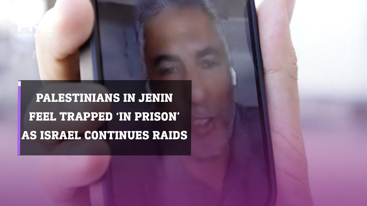 Palestinians in Jenin feel trapped ‘in prison’ as Israel continues raids in Jenin