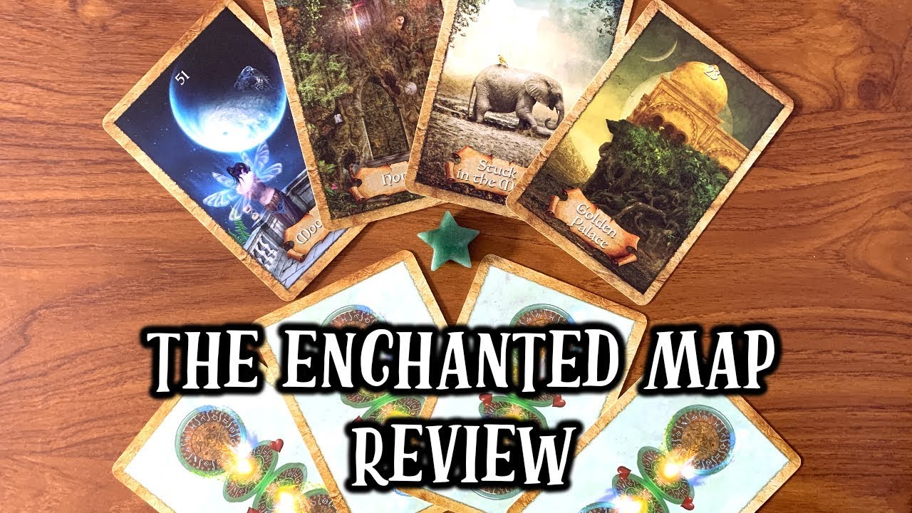 THE ENCHANTED MAP ORACLE CARDS REVIEW 🗺🔑 HONEST OPINION & DECK FLIP THROUGH