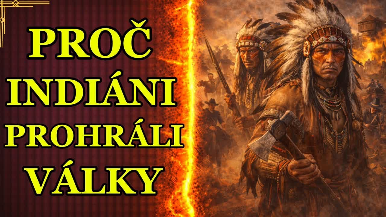 Proč Indi&aacute;ni prohr&aacute;li v&aacute;lky, i když byli skvěl&iacute; bojovn&iacute;ci ?