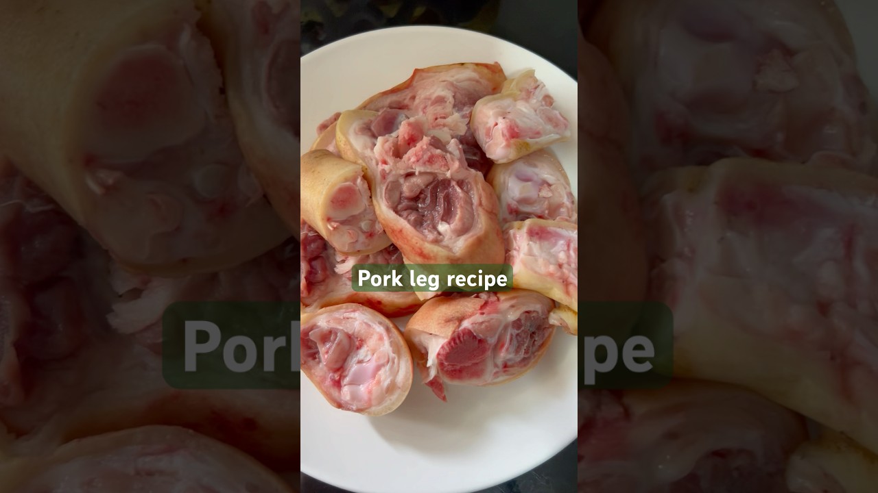 Pork leg / Baby friendly pork leg recipe / sungurko khutta / #youtubeshorts #trending #pork #shorts