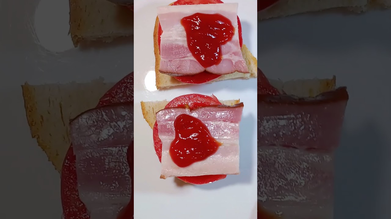 ❤️ Romantic Sandwiches for Breakfast #valentinesday #sandwich #heart #breakfast #romantic