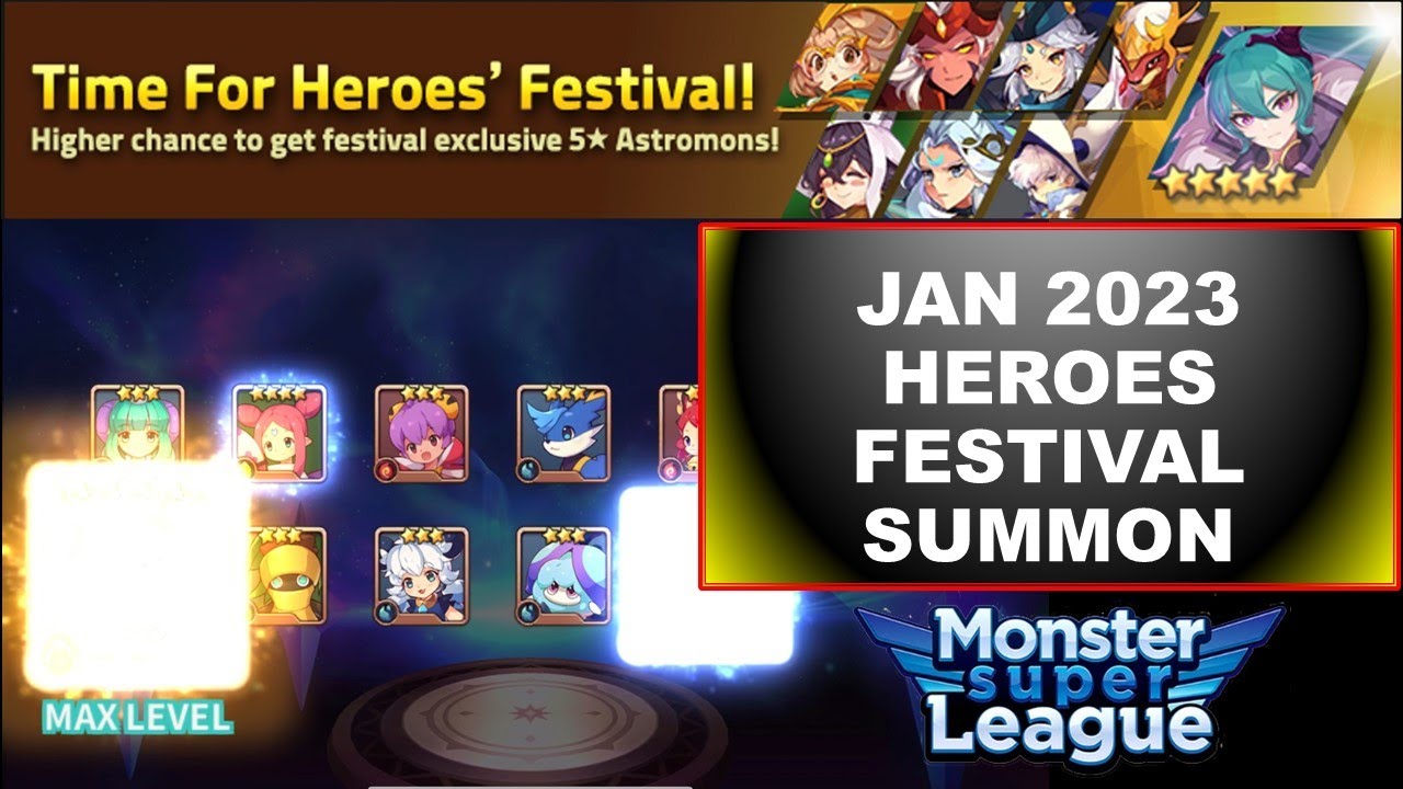 January 2023 Heroes Festival