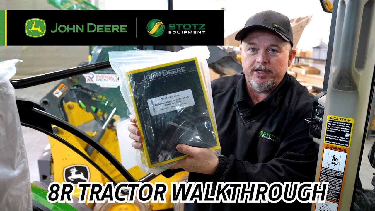 Master Every Detail: John Deere 8R Tractor Full Tutorial | Exterior, Interior & Maintenance Guide