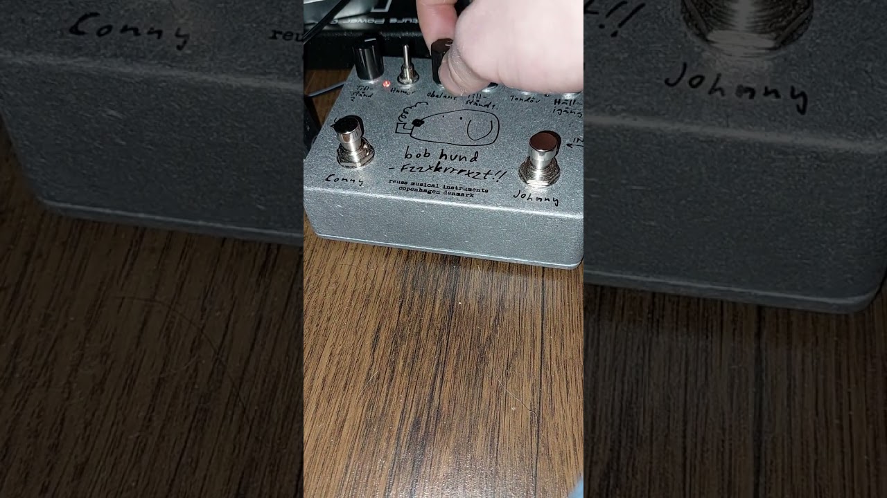 Reuss Bob Hund Pedal (fzzxkrrrxzt!!) guitar demo