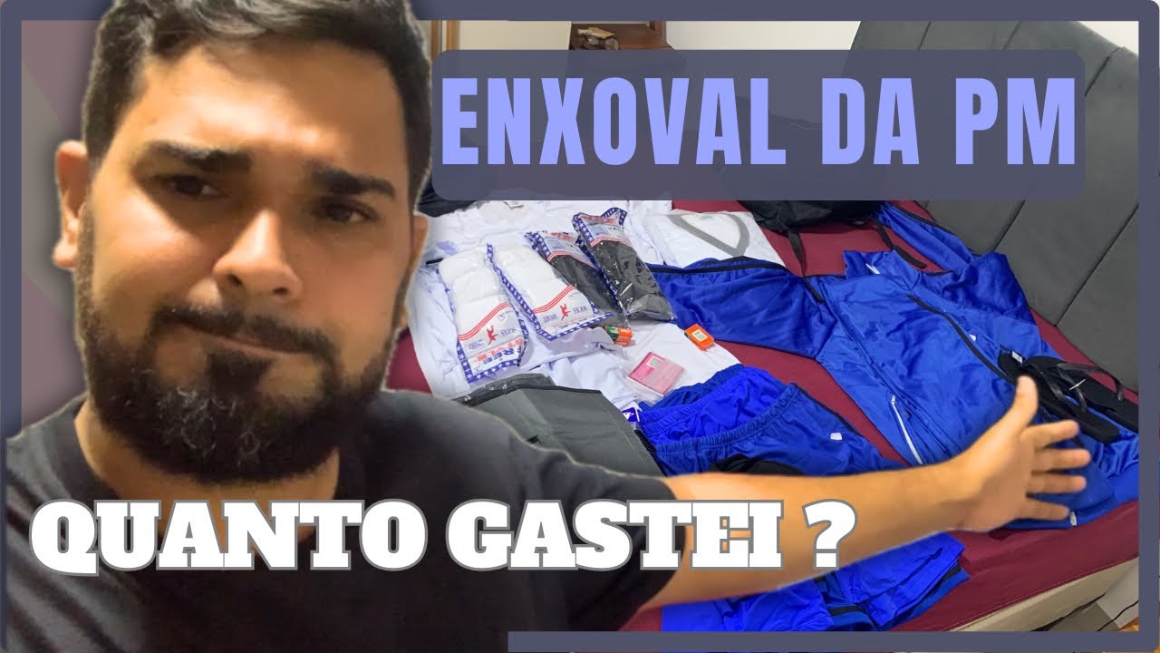 O QUE COMPRAR PARA O ENXOVAL DA PMESP ? Carioca na PMESP