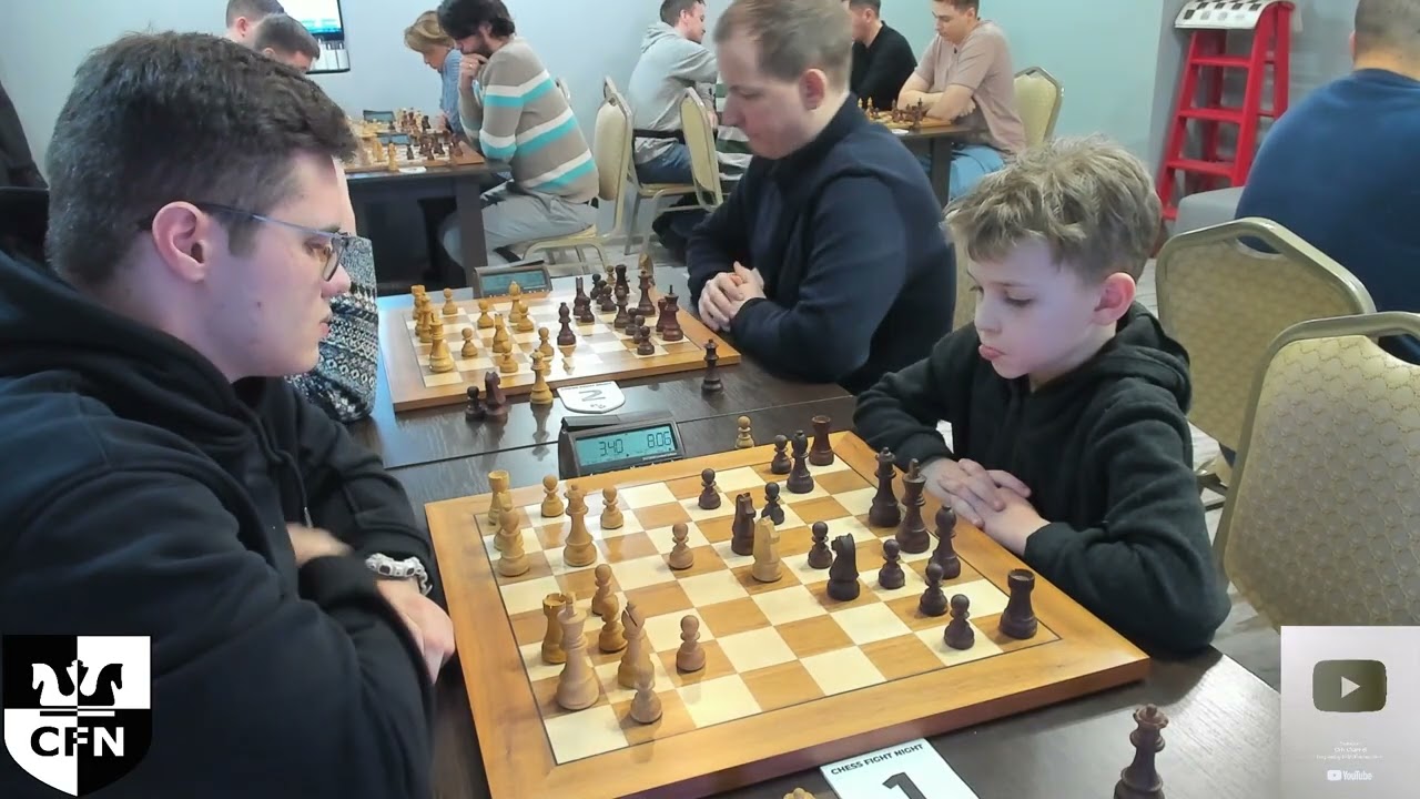Young prodigy. Skripchenko E. (1534) vs Dymov D. (1680) Chess Fight Night. Rapid
