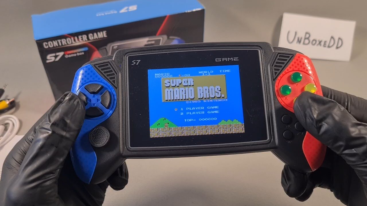 S7 Game Console Unboxing and test Gameplay