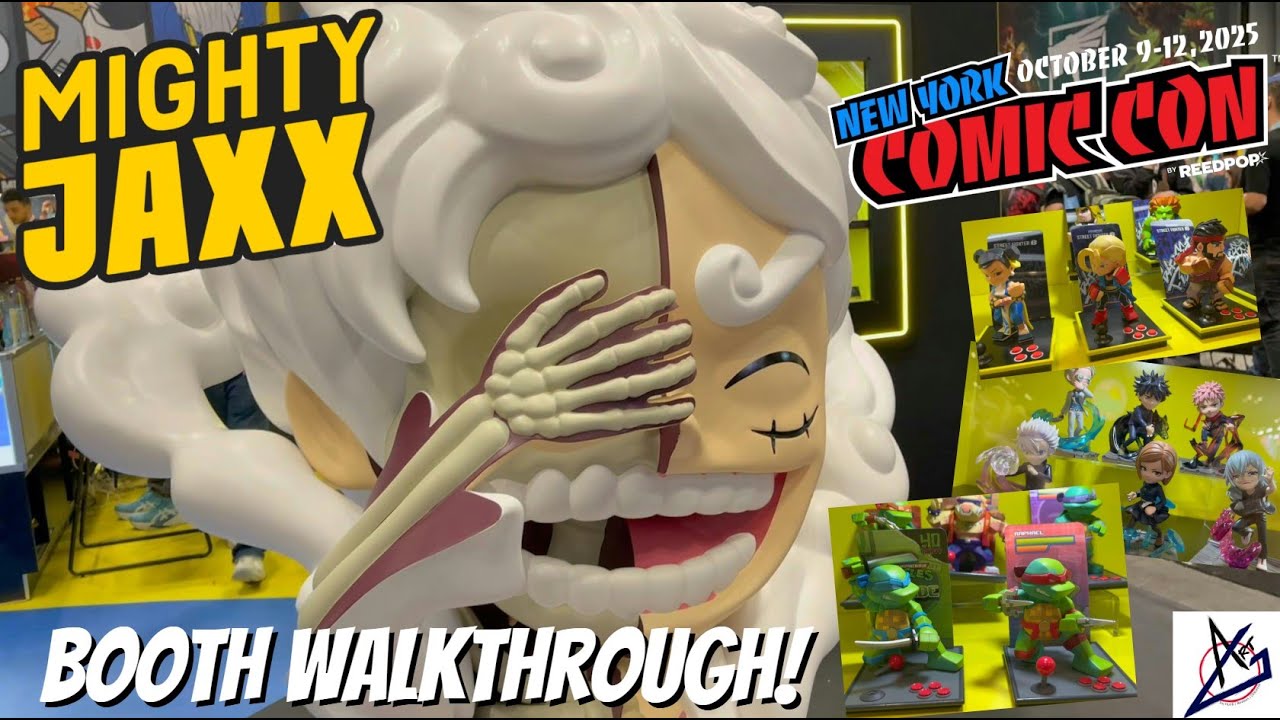NYCC 2025 -Mighty Jaxx Booth Walkthrough