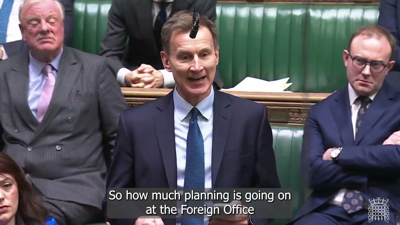 How seriously is the government taking the threat to Greenland? My question to the Foreign Secretary