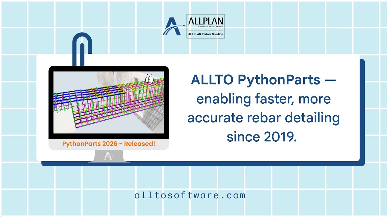 ALLTO PythonParts - We create simple, effective solutions for structural engineers