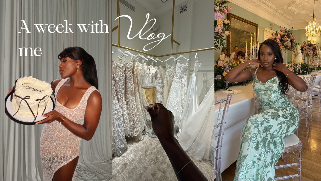 A week with me | My engagement party, Wedding dresses, Lunch dates