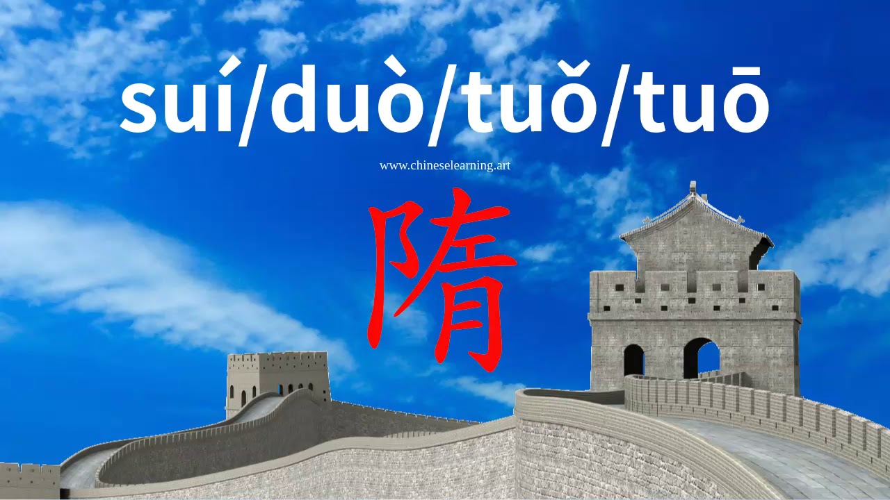 How to read & write Chinese character-