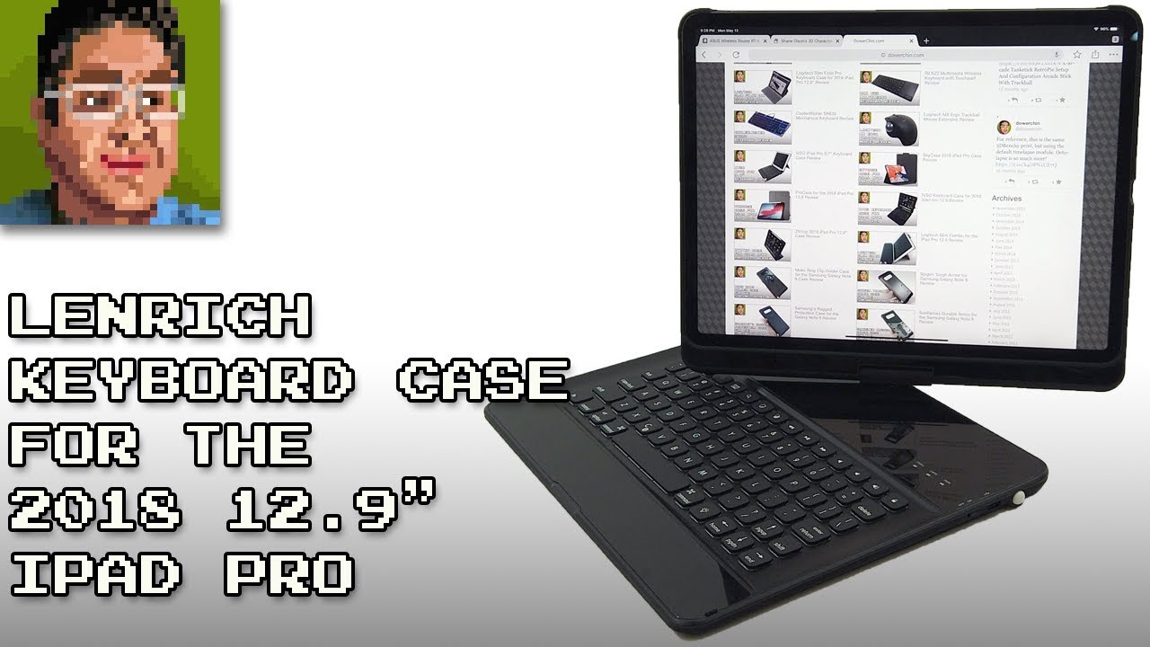 Lenrich Keyboard Case for 2018 12.9