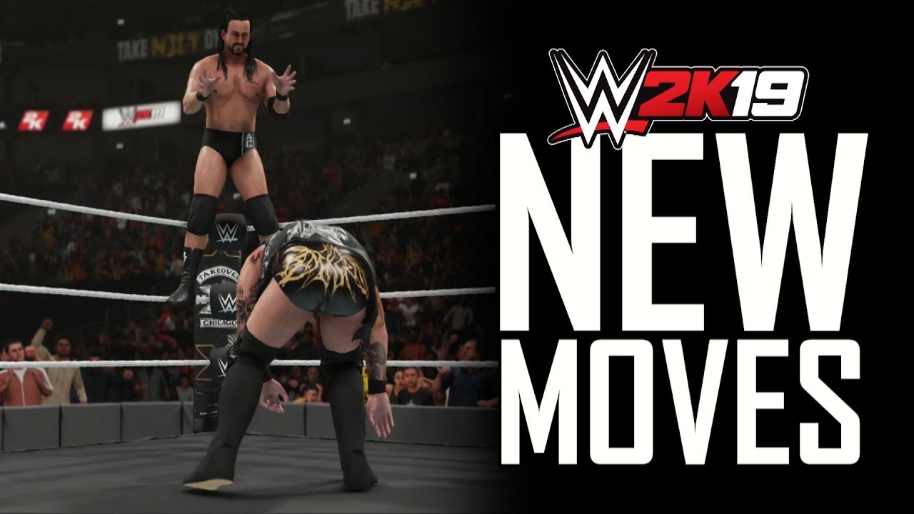 WWE 2K19 NEW MOVES & DLC MOVES! (New Animations)