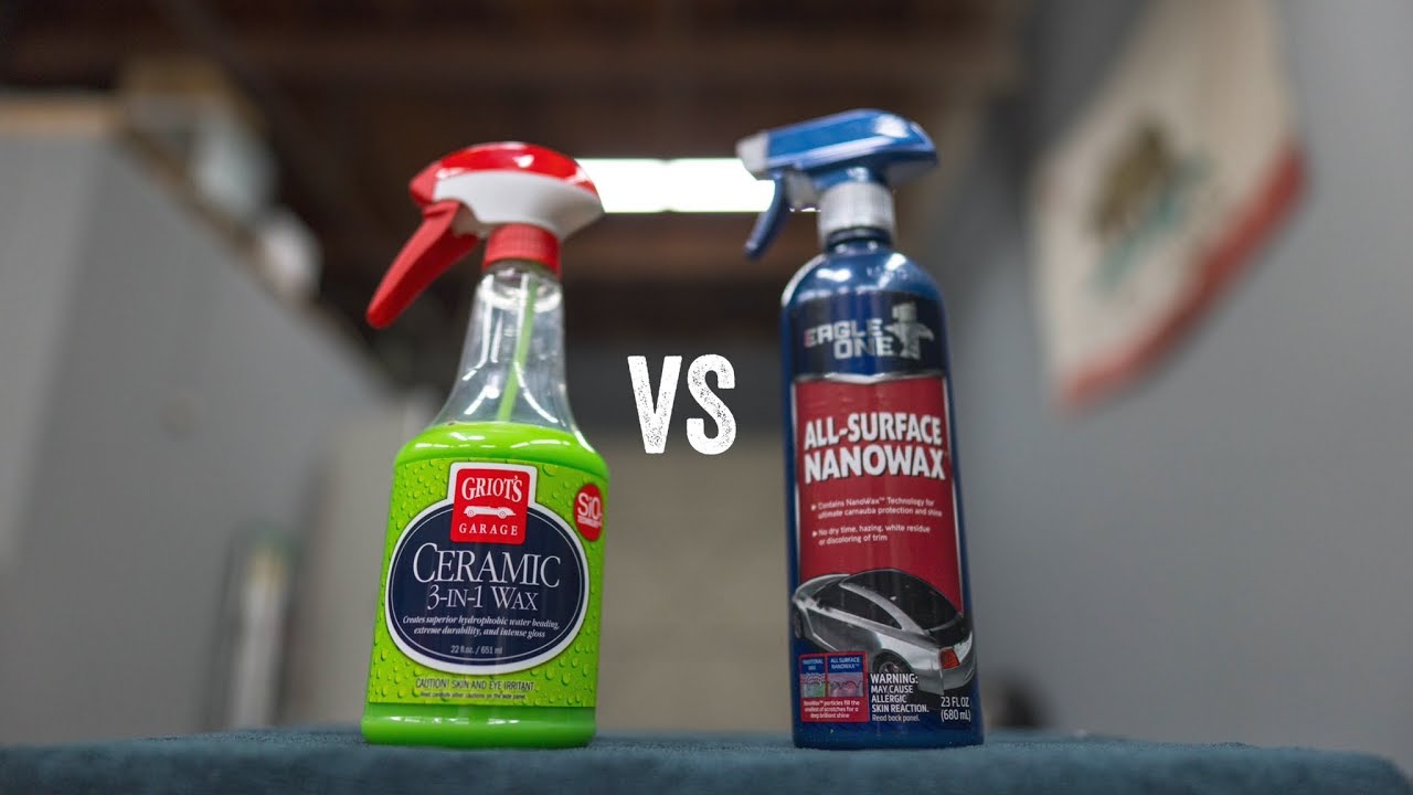 CHEAP VS EXPENSIVE: GRIOTS 3 IN 1 CERAMIC WAX VS EAGLE ONE NANO WAX: IS CHEAPER ALWAYS BETTER?