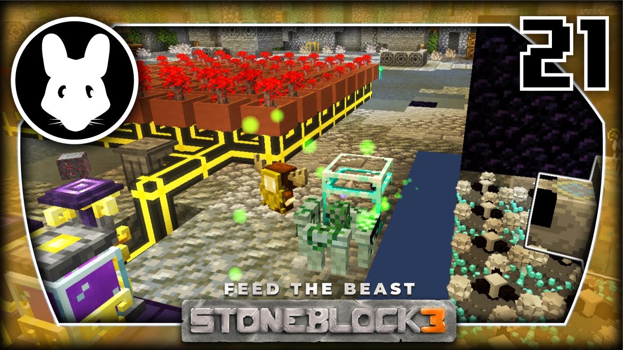 21 Давайте поиграем в StoneBlock 3 — Освобождение матери-чешуйницы!