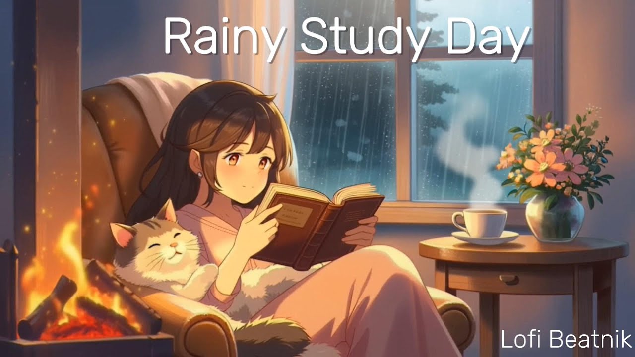 Rainy Study Day ☕ Lofi Hip Hop Mix [Deep Focus / Reading / Stress Relief]