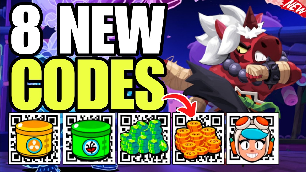 *НОВЫЕ* QR-КОДЫ BRAWL STARS В АВГУСТЕ 2026 | ВСЕ РАБОЧИЕ КОДЫ В BRAWL STARS 2026