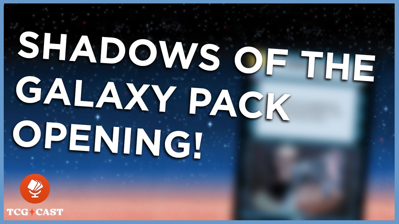 Star Wars Unlimited | Shadows of the Galaxy Pack Opening!