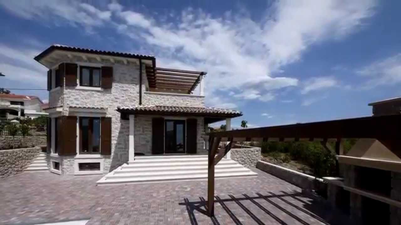 Nekretnine otok Krk - Nova kamena kuća - Prodaja.