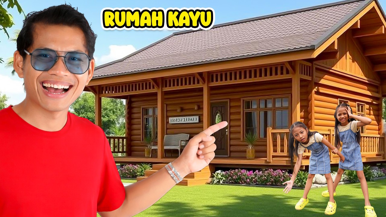 KITA MENGINAP DI RUMAH KAYU DI ATAS GUNUNG!! DINGIN BANGET!!