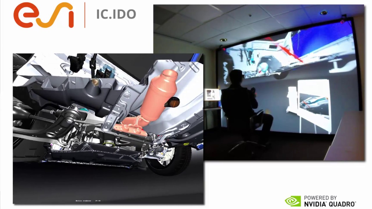 IC.IDO.Cooperate multi site Virtual Reality remote collaboration