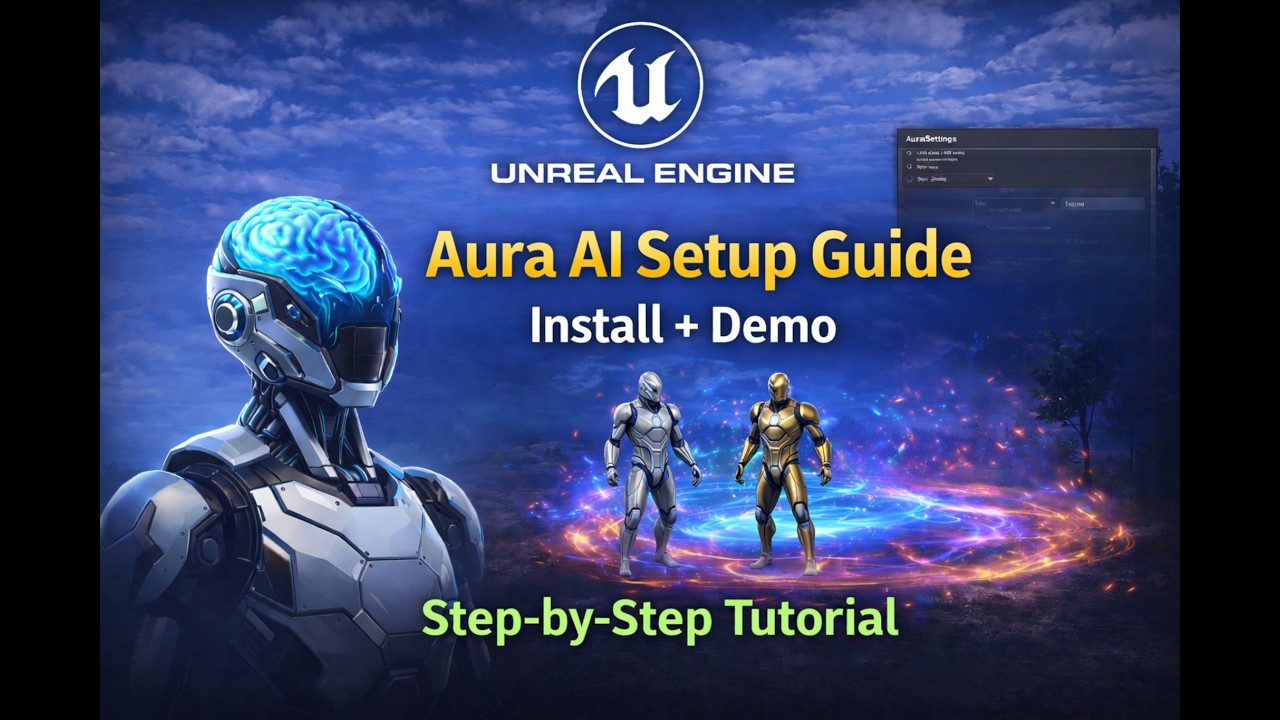 Unreal Engine 5.7 Aura AI Setup (Plugin Install Guide + Demo for Beginners UE5)