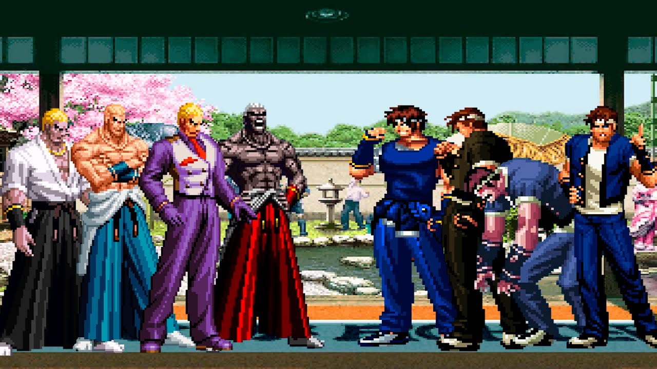 [KOF Mugen] Geese Team vs Shingo Team