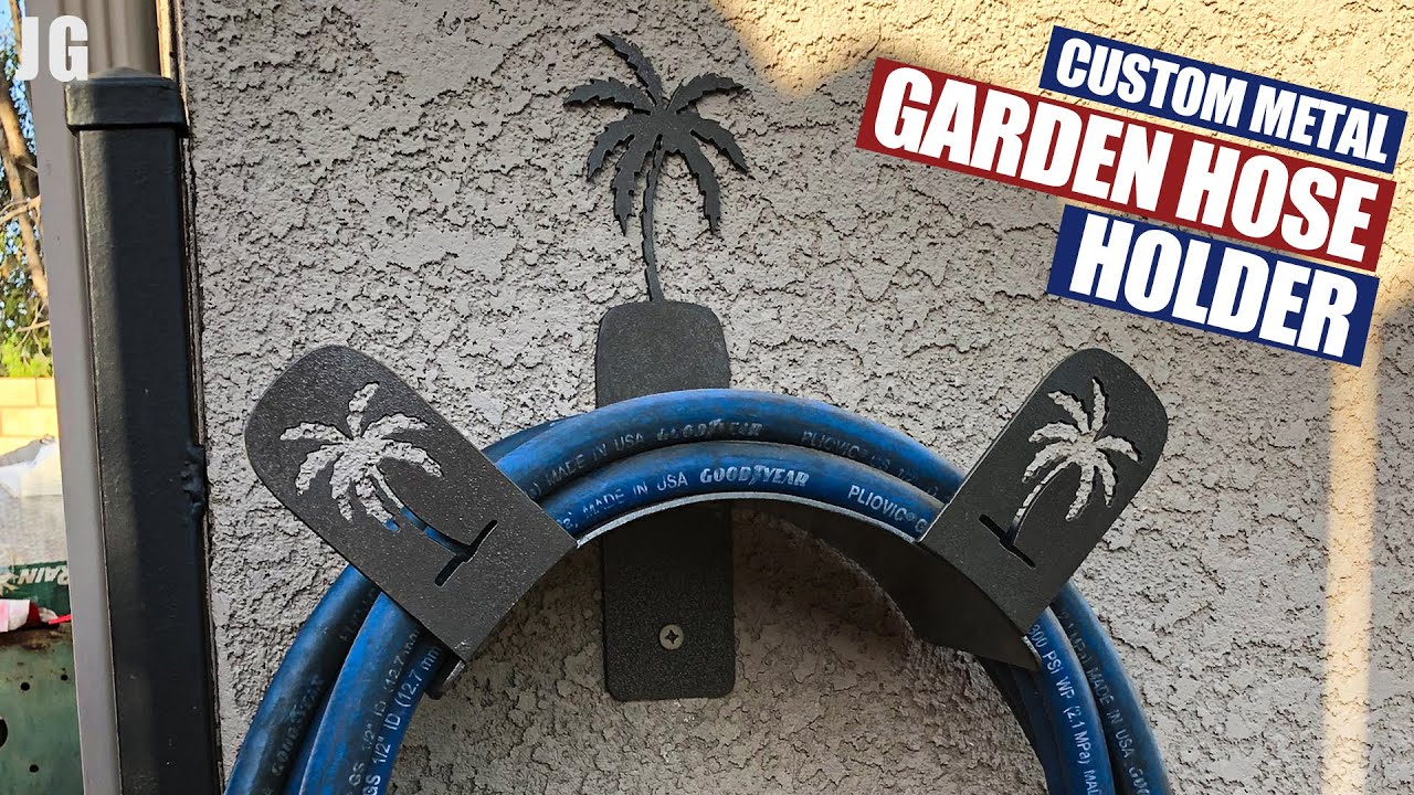 Metal Garden Hose Holder | JIMBO'S GARAGE