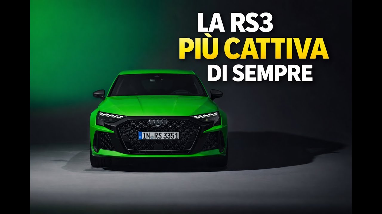 AUDI RS3 2025 – Test Drive | Drive Vibes