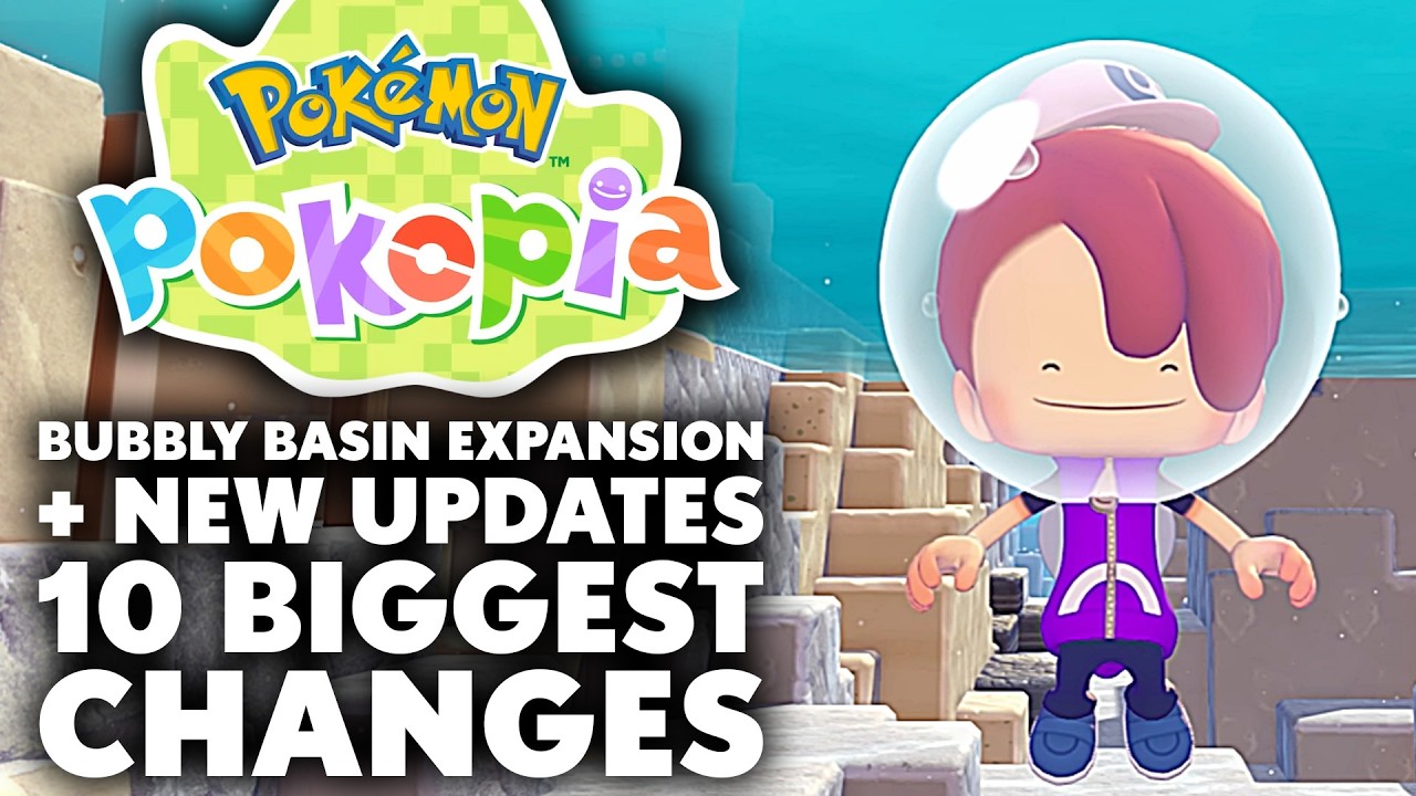 Pokemon Pokopia Bubbly Basin Expansion + New Updates - 10 BIGGEST Changes You Need To Know