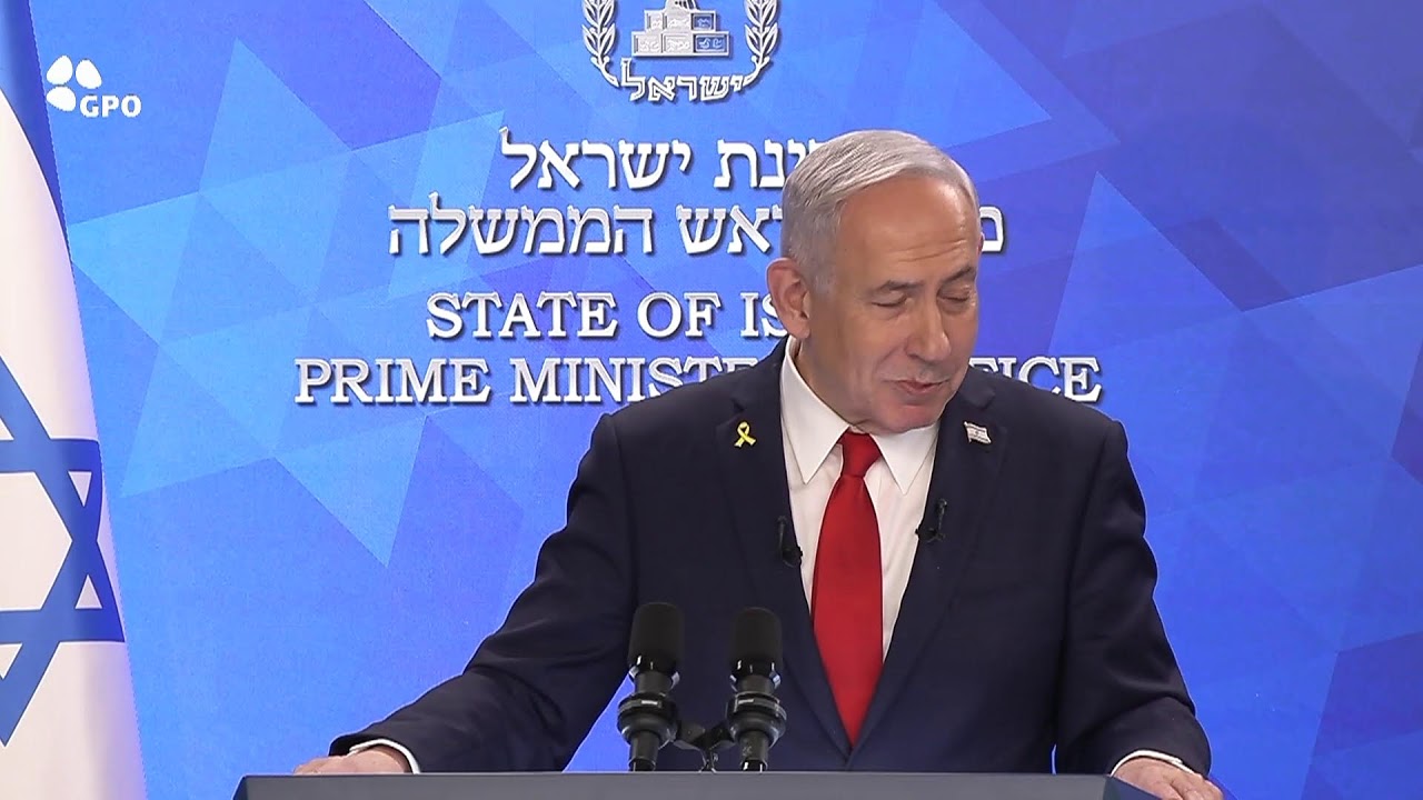 שידור חי: ראש הממשלה נתניהו מקיים מסיבת עיתונאים