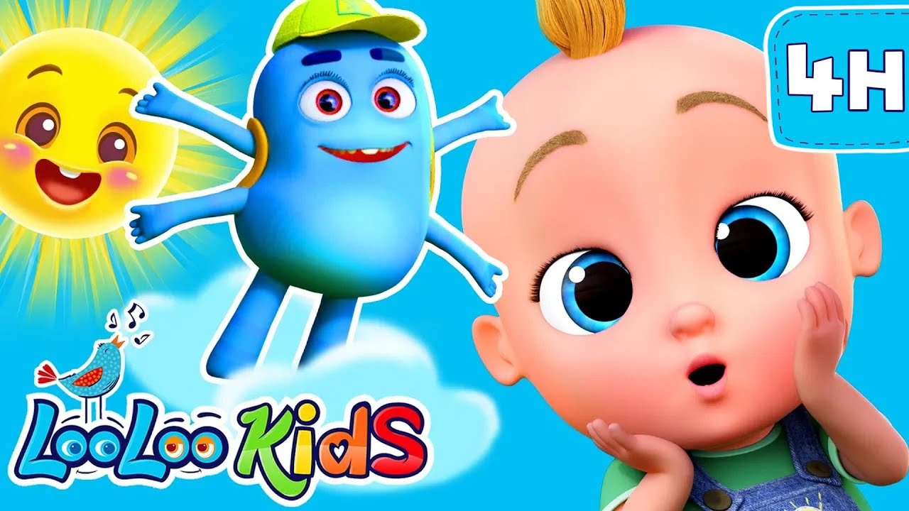 Incy Wincy Spider - S1EP90 - 4 Hour Kids Fun - LooLoo Kids Songs for Kids