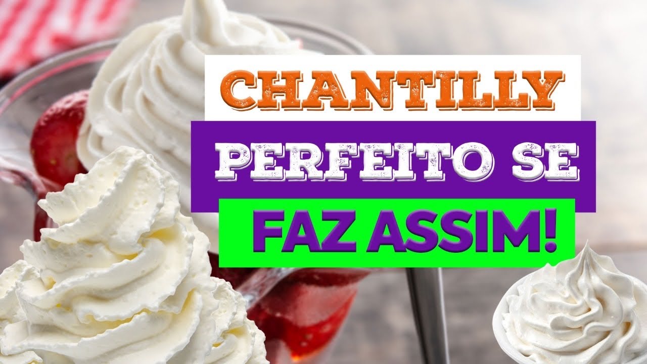 Como bater chantilly para sorveteria e açaíteria ?