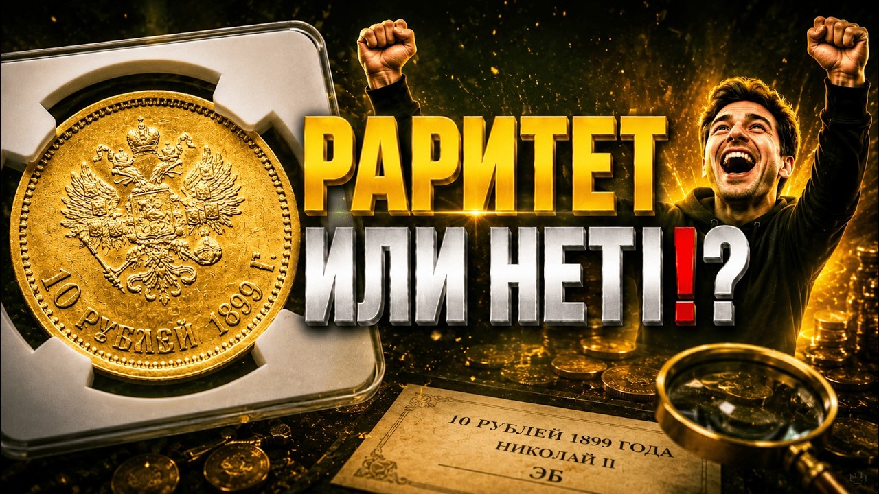 10 рублей 1899 (ЭБ): Редкая или Обычная? Вся правда!