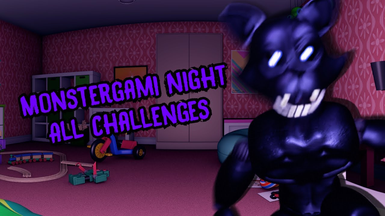 FNaC 3 Deluxe - Monstergami Night All Challenges