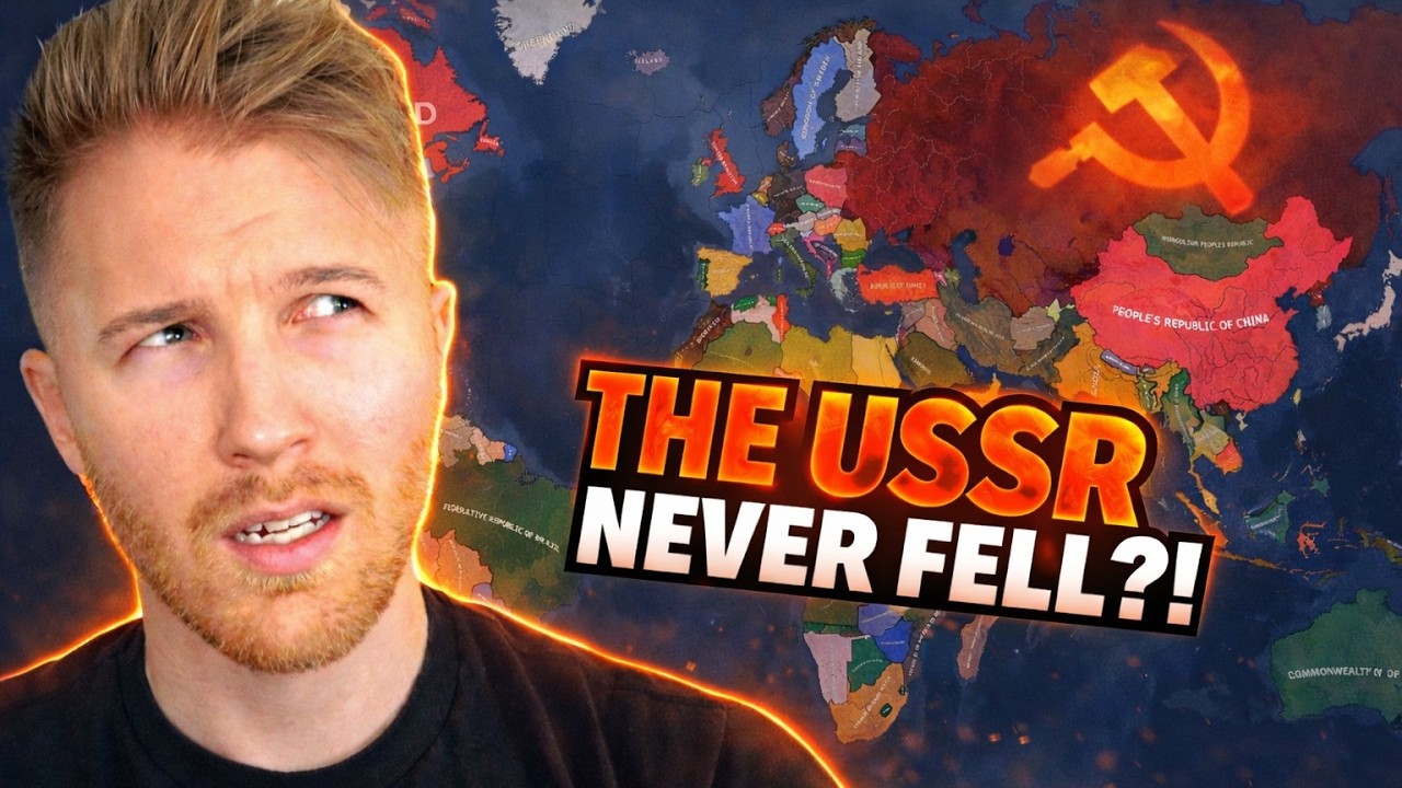 What if the Soviet Union NEVER Died?! (HOI4: Red Dusk)
