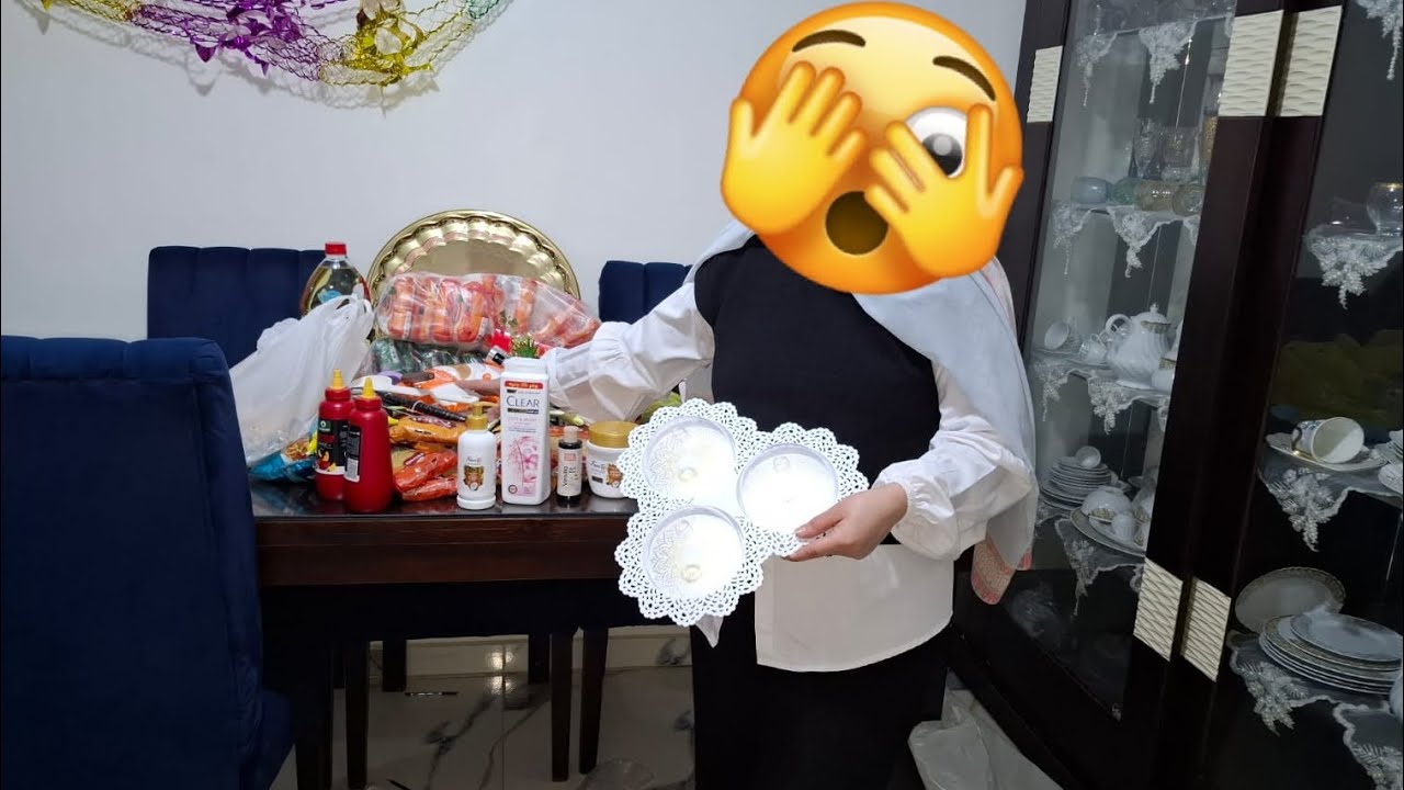 كانت فرحت رمضان النهارده  بالمشتريات وكل سنة وانتم طيبين 🌙⭐️❤️
