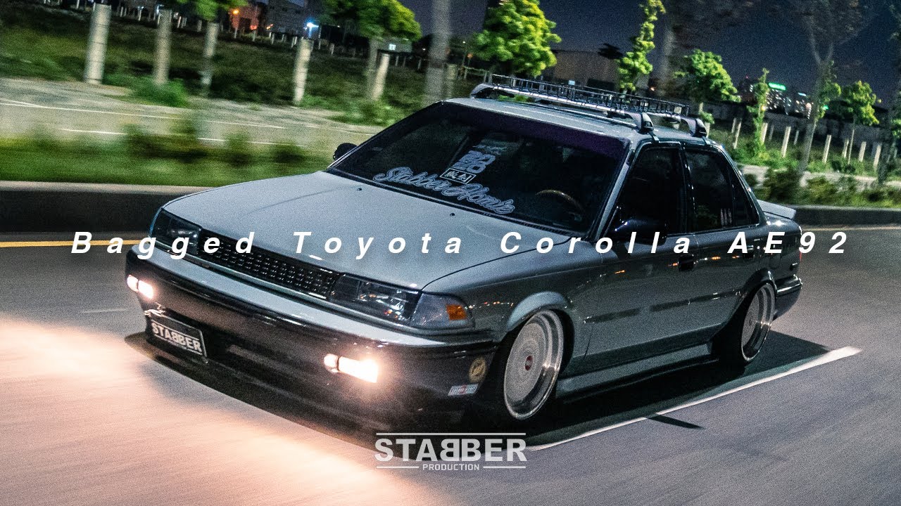老車不死- Bagged Toyota Corolla AE92