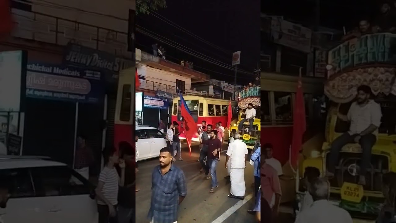 #election #roadshow #ldf #viral  #trending #kerala #public