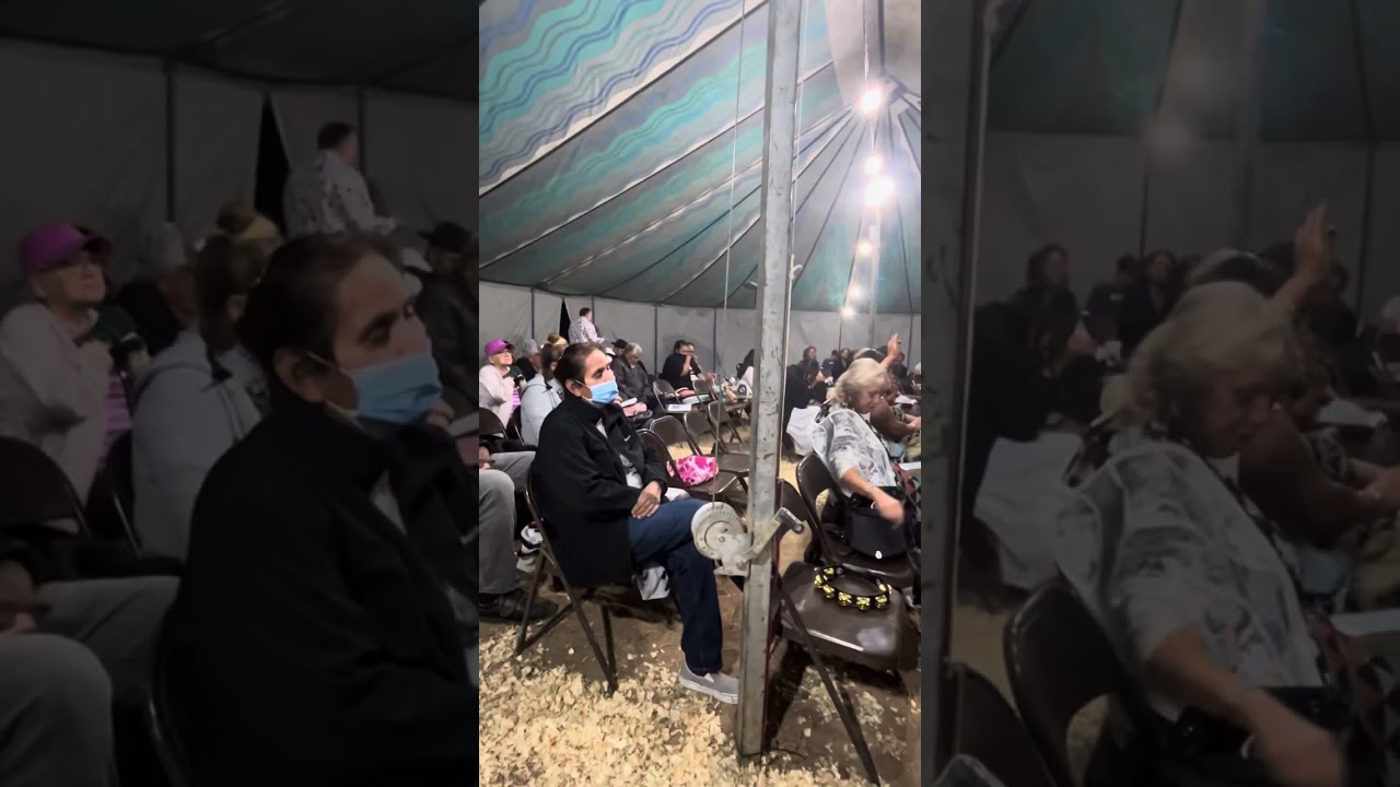 Evangelist Silas Crawford Din&egrave; Reservation Revival.