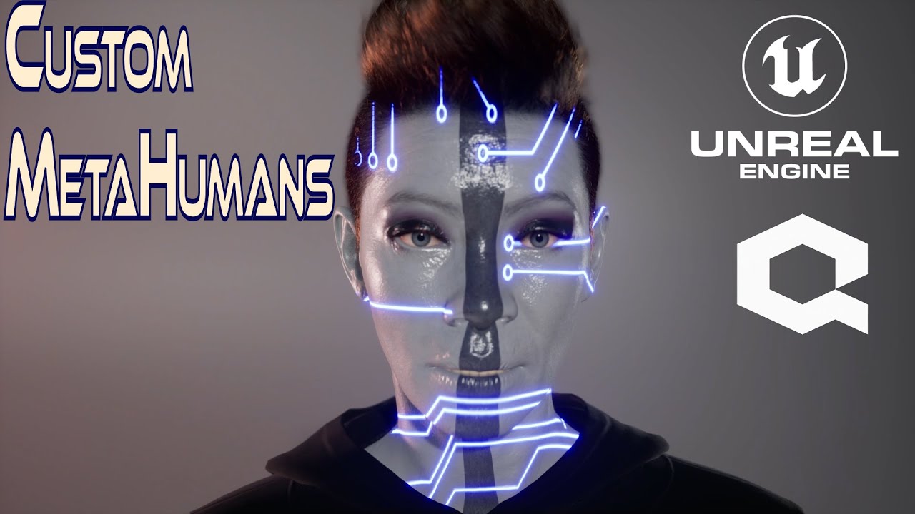 Custom Metahuman, clothing & face using Quixel Mixer - Unreal Engine Tutorial