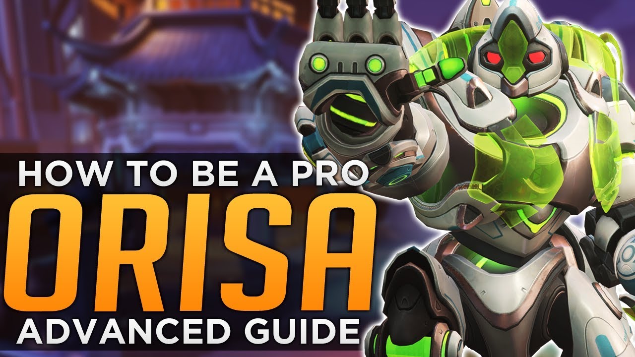 Overwatch: How to Be a PRO Orisa - Halt Combos Advanced Guide