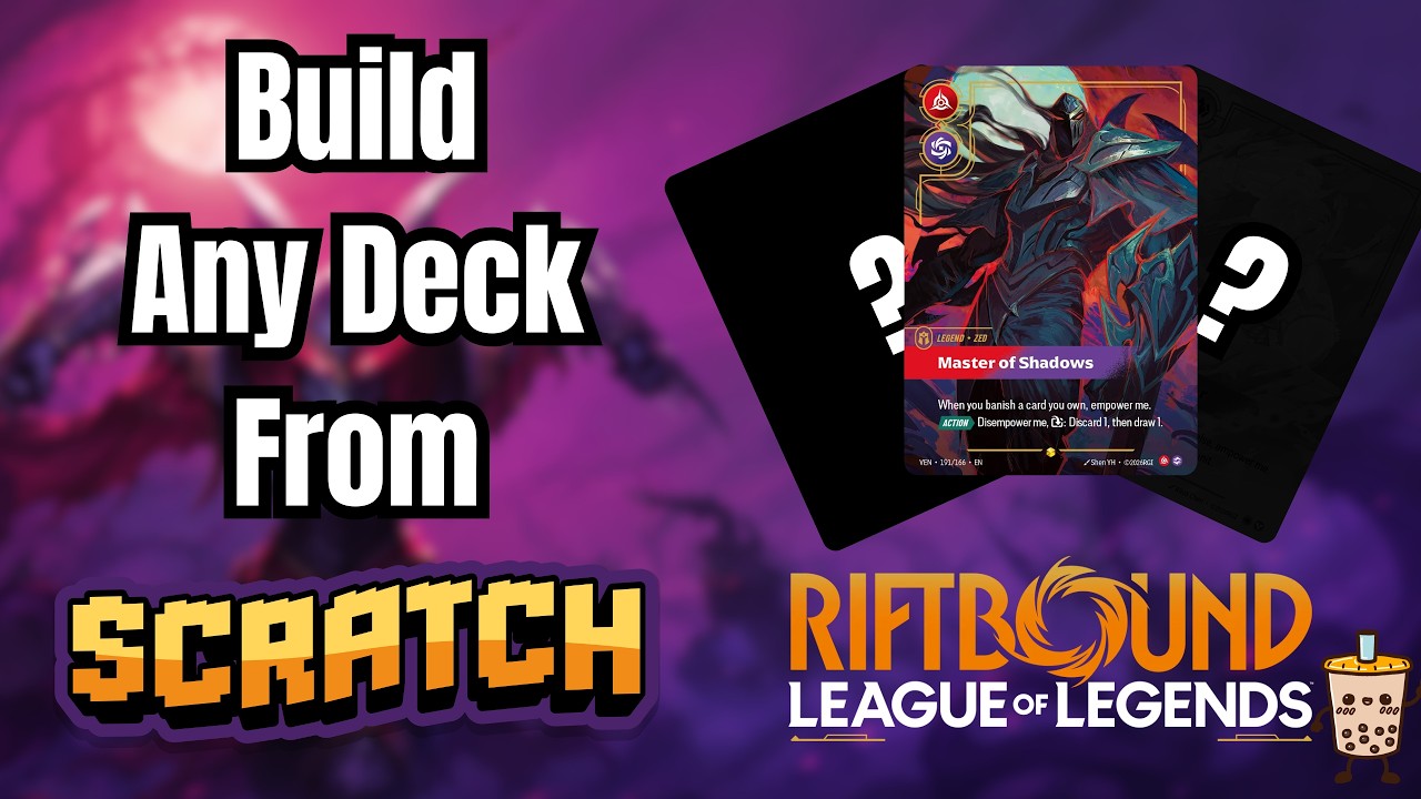 Build ANY Deck From Scratch in Minutes (+ Demo) | Riftbound