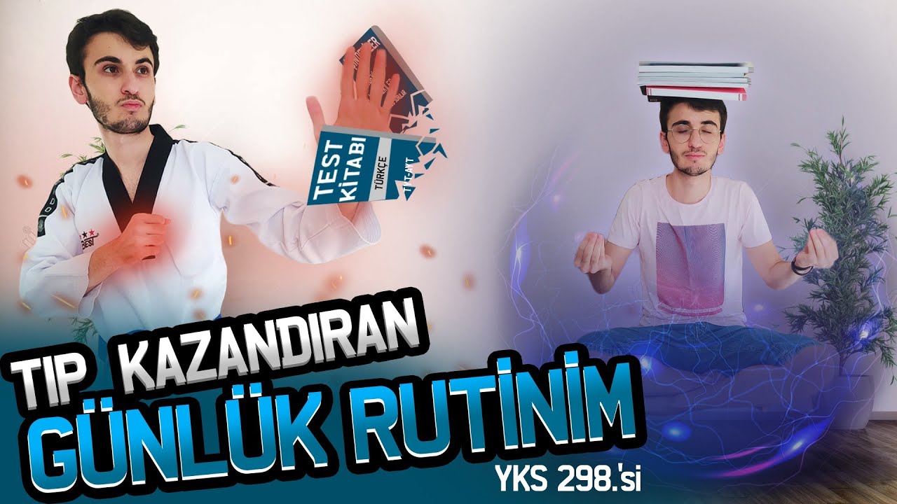 YKS'DE DERECE YAPTIRAN GÜNLÜK RUTİNİM (w/pakodemy)