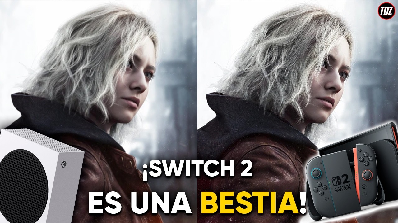 ¡SWITCH 2 es una BESTIA! Resident Evil Requiem en XBOX SERIES S y SWITCH 2