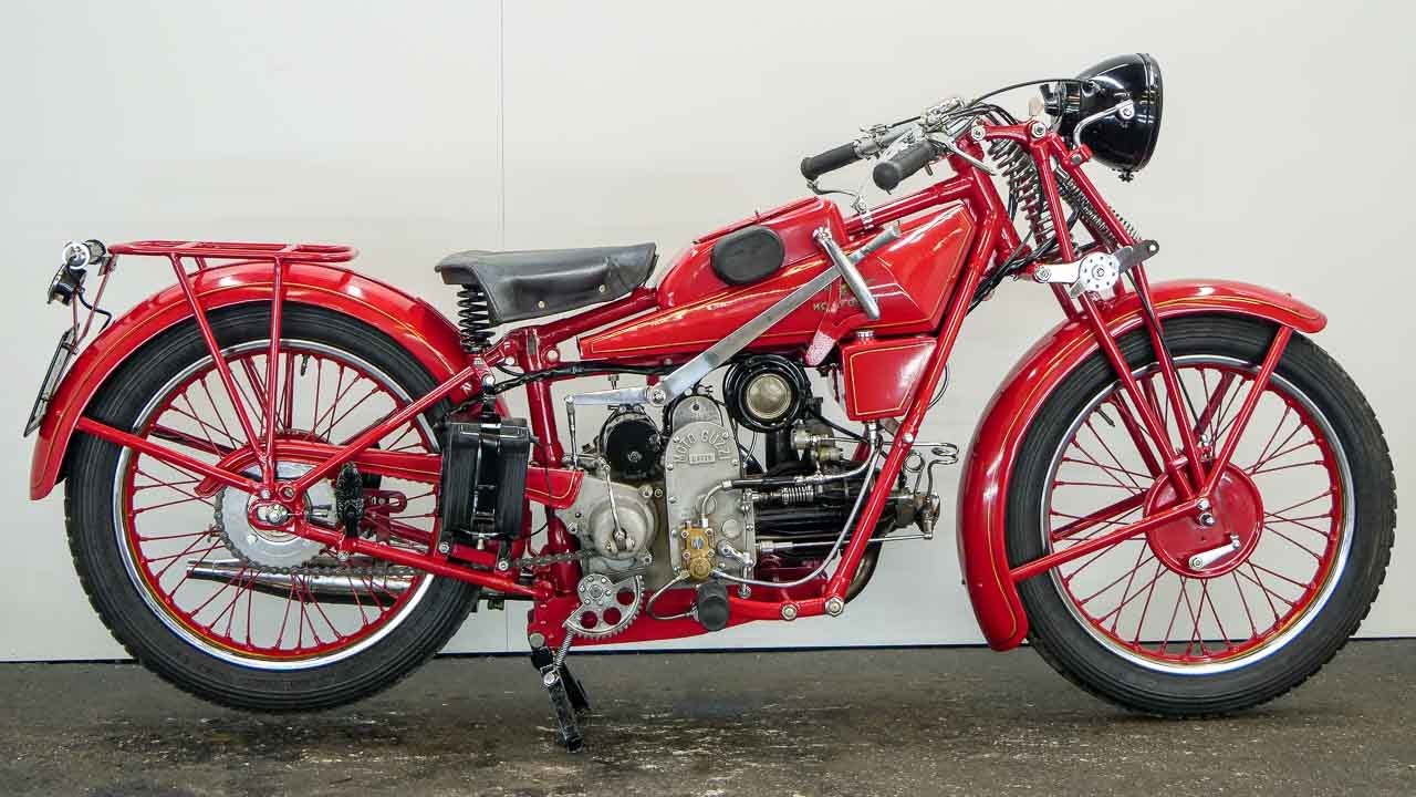 Moto Guzzi Sport 14 1929 498cc - riding