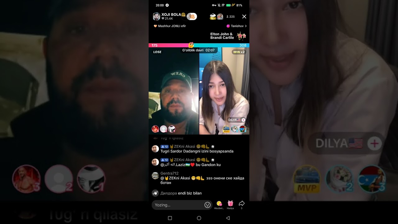 XOJI BOLA VS ZEK444 NI ustidan Yozmoqshi😂🤣😂😂😂