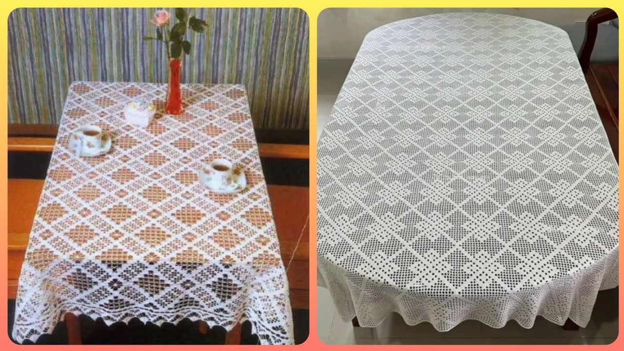 120 Wonderful Crochet rectangular table runner ideas #crochet #handmade #trending 